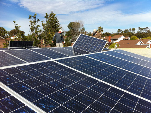 San Diego Solar Power Installation